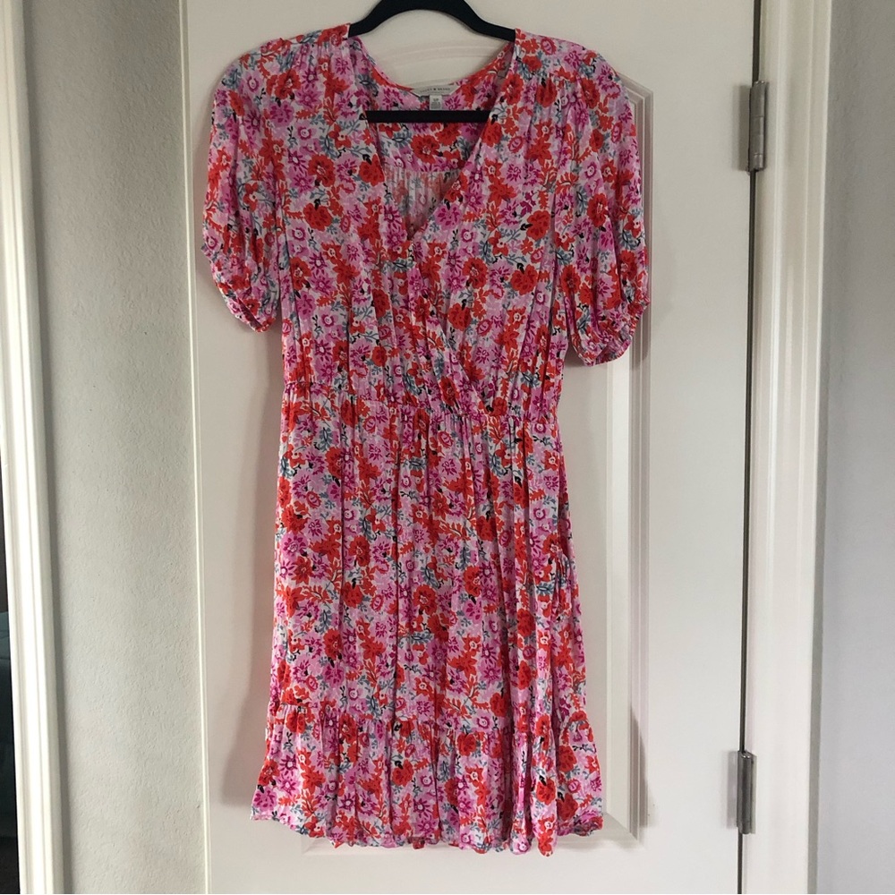 Lucky Brand Pink Foral Dress